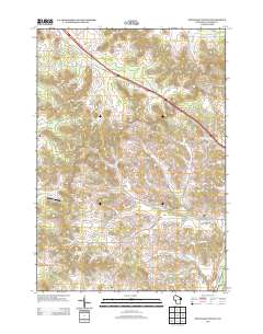 Stenulson Coulee 2013 topographic map thumbnail
