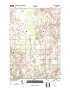 Valders 2013 topographic map thumbnail