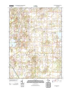 Rochester 2013 topographic map thumbnail