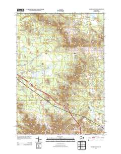 Warrens West 2013 topographic map thumbnail