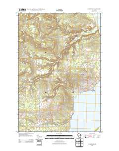 Washburn 2013 topographic map thumbnail