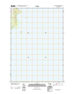 Spider Island 2013 topographic map thumbnail