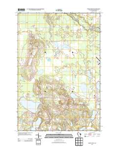 Siren West 2013 topographic map thumbnail