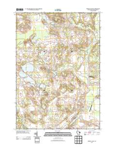 Spring Lake 2013 topographic map thumbnail