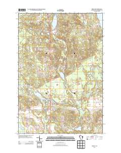 Trego 2013 topographic map thumbnail