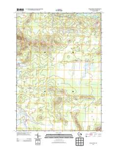 Spaulding 2013 topographic map thumbnail