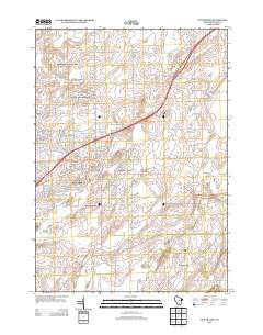 Sun Prairie 2013 topographic map thumbnail