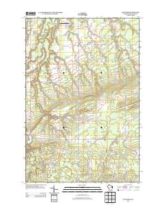 Sunnyside 2013 topographic map thumbnail