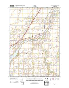 Wrightstown 2013 topographic map thumbnail