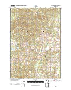 Weyerhaeuser 2013 topographic map thumbnail