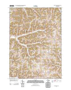 West Lima 2013 topographic map thumbnail