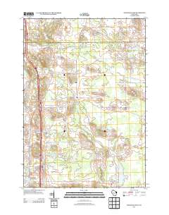 Westfield East 2013 topographic map thumbnail