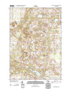 Westfield West 2013 topographic map thumbnail