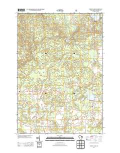 White Lake 2013 topographic map thumbnail