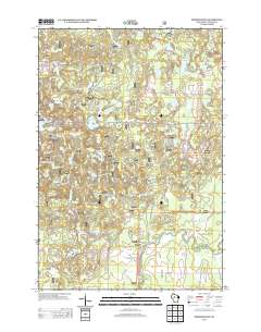 Perkinstown 2013 topographic map thumbnail
