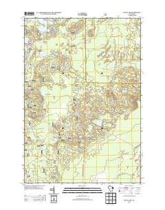 Shay Lake 2013 topographic map thumbnail