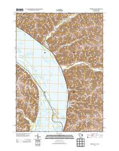 Ferryville 2013 topographic map thumbnail