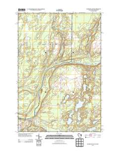 Danbury East 2013 topographic map thumbnail