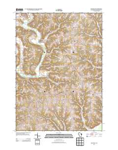 Steuben 2013 topographic map thumbnail