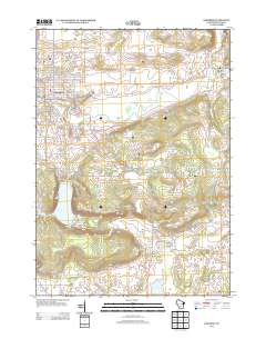 Baraboo 2013 topographic map thumbnail