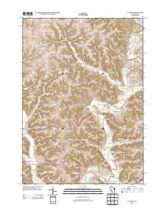 La Farge 2013 topographic map thumbnail