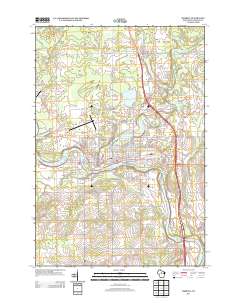 Merrill 2013 topographic map thumbnail