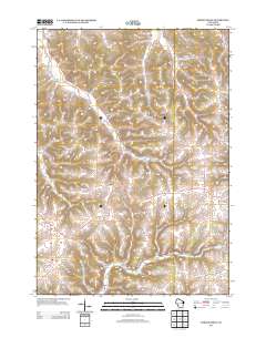 Middle Ridge 2013 topographic map thumbnail