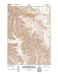 Belleville 2013 topographic map thumbnail