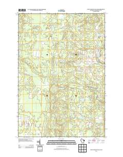 Twelvefoot Falls 2013 topographic map thumbnail