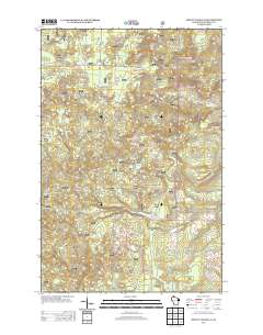 Mount Valhalla 2013 topographic map thumbnail