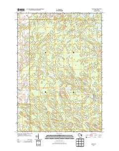 Zoar 2013 topographic map thumbnail