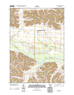 Lone Rock 2013 topographic map thumbnail