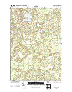 George Lake 2013 topographic map thumbnail