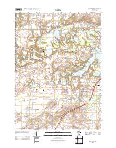 East Troy 2013 topographic map thumbnail