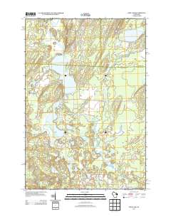 Post Lake 2013 topographic map thumbnail