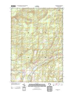 Radisson 2013 topographic map thumbnail