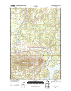 Flambeau Ridge 2013 topographic map thumbnail