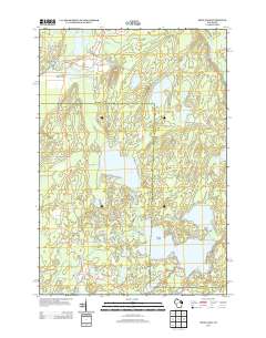 Mole Lake 2013 topographic map thumbnail