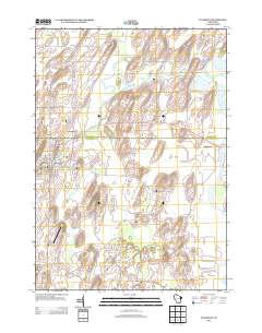 Waterloo 2013 topographic map thumbnail