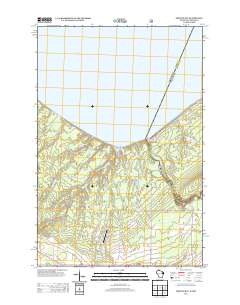 Oronto Bay 2013 topographic map thumbnail