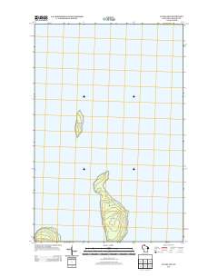 Cat Island 2013 topographic map thumbnail