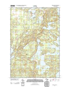 Chief Lake 2013 topographic map thumbnail