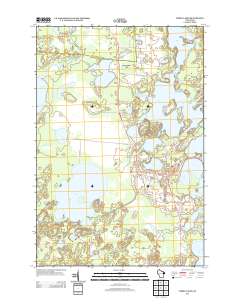 Three Lakes 2013 topographic map thumbnail