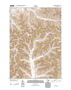 Tamarack 2013 topographic map thumbnail