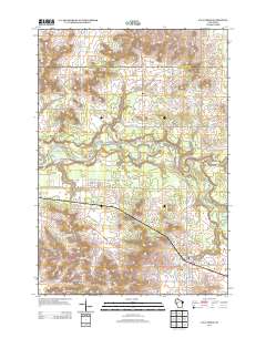 Fall Creek 2013 topographic map thumbnail