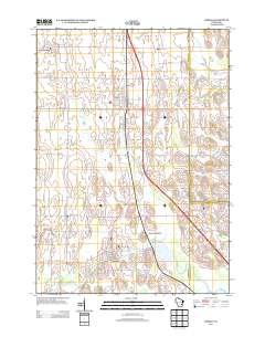 Lomira 2013 topographic map thumbnail