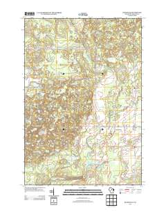 Bloomville 2013 topographic map thumbnail