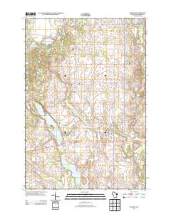 Almena 2013 topographic map thumbnail