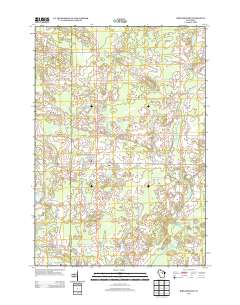 Birnamwood 2013 topographic map thumbnail