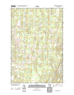 Babbs Island 2013 topographic map thumbnail